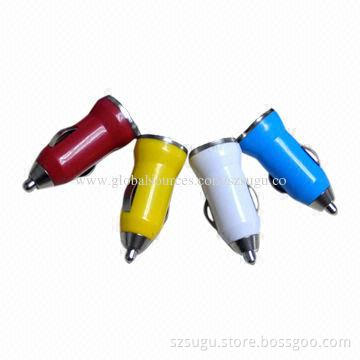 Universal car USB charger, 1A